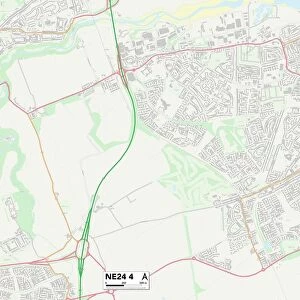 Northumberland NE24 4 Map