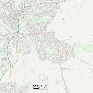 Nuneaton & Bedworth CV11 4 Map