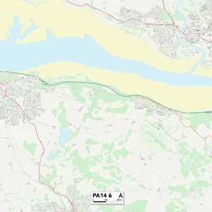 Renfrewshire PA14 6 Map