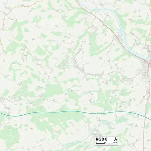 South Oxfordshire RG8 8 Map