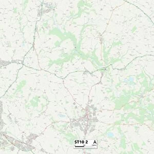 Staffordshire ST10 2 Map