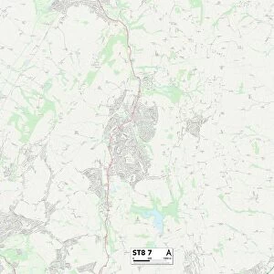 Staffordshire ST8 7 Map