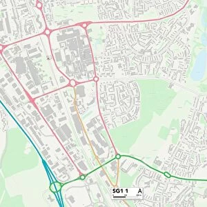 Stevenage SG1 1 Map