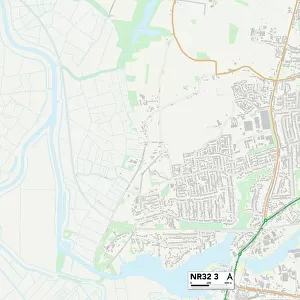 Suffolk NR32 3 Map