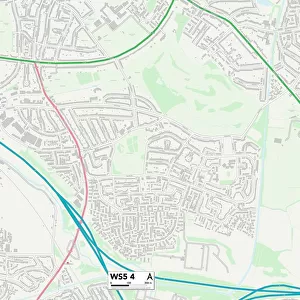 Walsall WS5 4 Map
