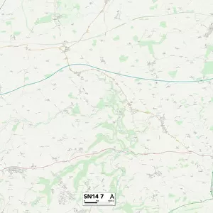 Wiltshire SN14 7 Map