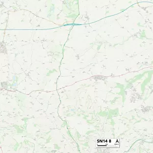 Wiltshire SN14 8 Map