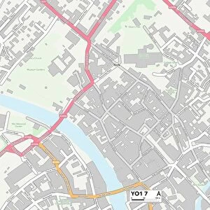York YO1 7 Map