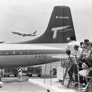 1968 East African Asian Crisis. Scene at Nairobi Airport as large crowds wait to board