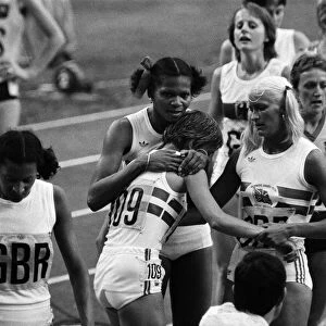 The 1976 Summer Olympics in Montreal, Canada. Pictured, Great Britains women