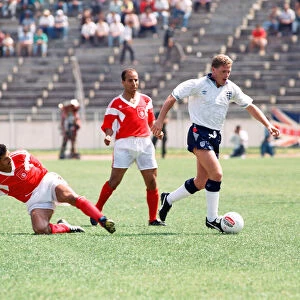1990 World Cup Warm Up match at the Stade Olympique El Menzah, Tunis