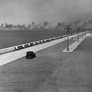 The A554 Wallasey promenade April 1939