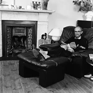 Actor Douglas Lambert at home in North London, Doug is dying from AIDS. 31st October 1986