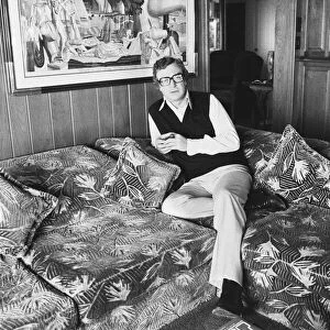 Actor Michael Caine relaxes at his home in California, USA. 15th April 1984