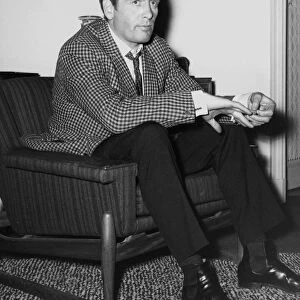 Actor Patrick McGoohan at Shepperton studios 1965