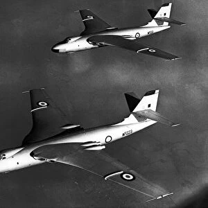 Aircraft Vickers Valliant B1 V Bombers March 1956 from RAF Marham in Norfolk