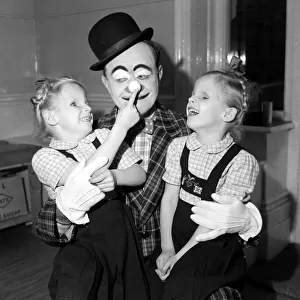 Alby Austin Clown - Bertram Mills Circus Clown December 1951