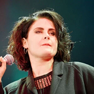 Alison Moyet performing during "The Simple Truth"