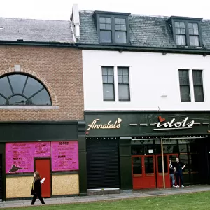 Annabels nightclub, High Street West Sunderland, Tyne and Wear. 5th May 1994