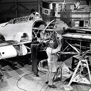 Aviation - RAF St Athan - Rebuilding and restoring - a 1940 Farey Battle is the centre of