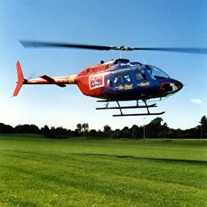 The Bell 206B Jet Ranger, operated by Glenair Helicopters Ltd