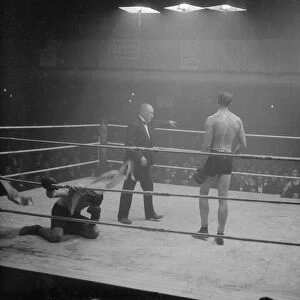 Bombadier Billy Wells vs Arthur Townley at the Holborn Stadium, Holborn, London