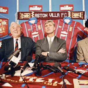 Brian Little is unveiled as Aston Villas new manager