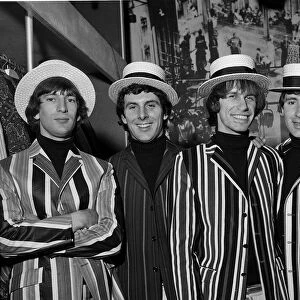 British Sixties pop group The Troggs 1966
