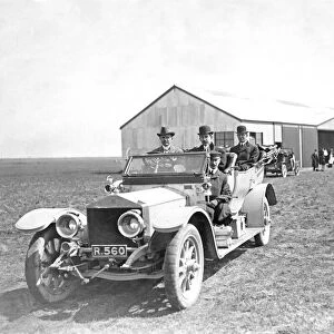 The brothers Wright motored to the Aero Club new flying ground at Sheppey