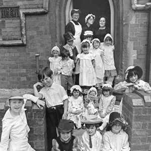 These children at a Leamington school stepped back in time to celebrate a centenary