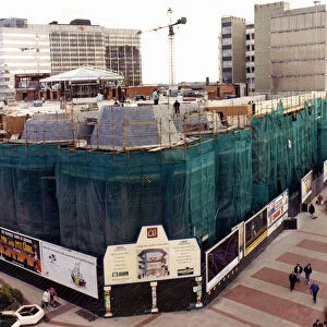 Under construction, Capitol Exchange Centre, an indoor shopping centre in the city of