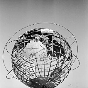 Construction continues on the site of the 1964 New York Worlds Fair