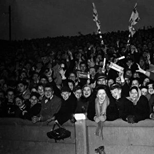 Coventry City fans at Highfield Road Circa 1963