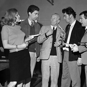 Dr. Who rehearsals in Shepherds Bush. A tricky situation arises for William Hartnell in