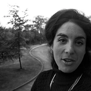 Eleanor Bron relaxes before appearing at the City Hall with John Amis