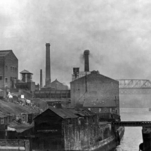 Elswick lead works and shot tower. 2nd March 1930