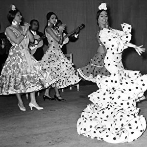 Its fiesta time... ! Manuela Vargas (right) "The Tigeress of the Flamenco"