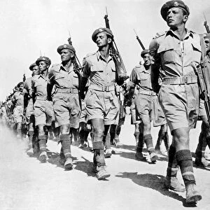 First all Jewish army brigade in the British army 1944 WW2