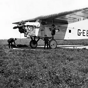 Fokker F. VIIA G-EBTS The Spider - 1929 - was the old Princess Xenia having been renamed