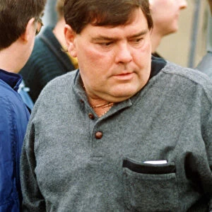 Footballer Paul Gascoigne - Gazza Pauls father John Gascoigne 1 June 1995