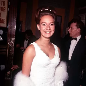Francesca Annis British Actress at film Premiere of "Saturday Night Out"