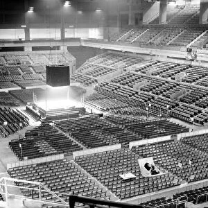 General view of the Arena Empress hall for Freddie Mills vs Joey Maxim Light Heavyweight