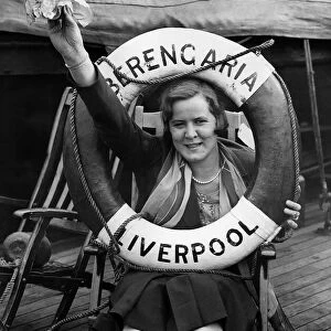 Gertrude Ederle, who became the first woman to swim the English Channel in 1926
