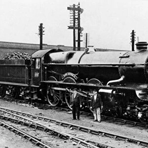 Great Western Railway (GWR) 6000 Class King George I steam locomotive at Stafford Road