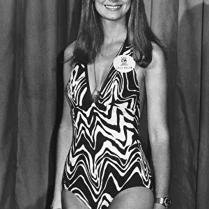 Helen Morgan Miss United Kingdom winner of the title Miss World 1974 MSI