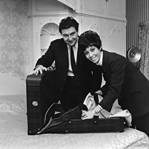 Helen Shapiro and Duncan Weldon, who had to break off their honeymoon after only one cay