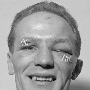 Henry Cooper seen here at the Variety Club luncheon just days after his title fight