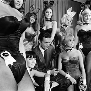 Hugh Hefner, the 40 year old Editor Publisher of Playboy Magazine