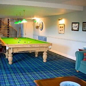 Inside Lorraine Kellys old Blairgowrie home snooker table