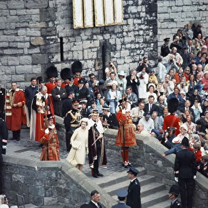 Investiture of Prince Charles as Prince of Wales 01 / 07 / 1969 Queen Elizabeth